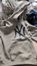 47brand美版MLB連帽衛(wèi)衣mlb套頭帽衫加絨寬松男女款美國47brand出品 灰色-胸前NY印花 XL （高175-185cm，重80-90kg） 曬單實拍圖