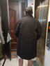 皮爾卡丹（pierre cardin）品牌中長(cháng)款新款純棉單排扣休閑外套2025年春秋季男士百搭翻領(lǐng)風(fēng)衣 黑色 4XL（185-210斤左右） 卡碼拍小 曬單實(shí)拍圖