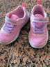 Skechers斯凱奇童鞋透氣女童學(xué)步鞋可機(jī)洗男寶寶運(yùn)動鞋303210N 曬單實拍圖
