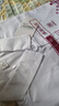 佐尚鳥(niǎo)短袖襯衫男白襯衫男夏季商務(wù)正裝抗皺免燙衣服工作襯衣男士上衣 白色+白色 2XL -建議120-135斤左右 曬單實(shí)拍圖