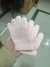 GOBABYGO丹麥兒童手套寶寶女童男童保暖幼兒五指手套秋冬季1-4歲分指針織 柔粉色 1-2歲 曬單實(shí)拍圖