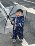 甜甜仔兒童雨衣連體套裝寶寶防水全身雨披男女孩小學(xué)生可愛(ài)幼兒園 曬單實(shí)拍圖