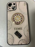 Olive Leaf適用蘋(píng)果14手機(jī)殼iPhone12pro的保護(hù)套11max新款x女款3xr高端鑲鉆iphone11 【摩卡金】卡其皮繩扣＋掛繩黑卡 iphone11 曬單實(shí)拍圖