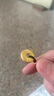 中國黃金（CHINA GOLD）黃金吊墜福字平安扣轉(zhuǎn)運(yùn)珠紅繩繩項(xiàng)鏈男女款掛墜生日送女朋友禮物 【京速達(dá)】足金平安扣吊墜【輕版-黑繩】約1.7g 曬單實(shí)拍圖