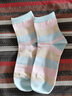 恒源祥襪子女條紋純棉吸汗透氣百搭可愛(ài)純色四季休閑中筒襪5雙裝舒適 混色5雙裝 女士均碼 曬單實(shí)拍圖