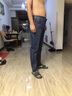 AEMAPE美國蘋果高端牛仔褲男士春秋常規(guī)直筒寬松中年商務彈力休閑褲子男 藍黑 常規(guī) 30 碼 腰圍2尺3適合115-125斤左右 曬單實拍圖