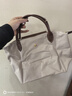 瓏驤（longchamp）女包LE PLIAGE系列手提單肩餃子包L1621089P71米色 小號七夕 曬單實拍圖