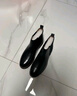 百麗男鞋牛皮商務英倫切爾西煙筒靴A0927DD2 黑單里 42 曬單實拍圖
