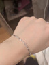 KLUCK老鳳凰金店款莫比烏斯星月情侶手鏈一對(duì)新款輕奢高級(jí)鏈簡(jiǎn)約男女 情侶一對(duì) 21cm 曬單實(shí)拍圖