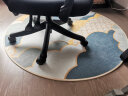 大江电脑椅地垫电竞椅卧室书房转椅地垫圆形 120x120cm 由季 实拍图