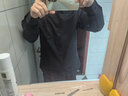 恒源祥新疆長(cháng)絨純棉T恤長(cháng)袖男春季新款圓領(lǐng)體恤衫男打底衫上衣服 5508黑色 L 170推薦110~130斤 曬單實(shí)拍圖
