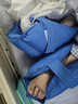 杰臣臥床老人病人腳踝褥瘡減壓墊防壓瘡腳套腳后跟足跟足下垂護理護套 足跟不開(kāi)孔【一對裝】 均碼 曬單實(shí)拍圖