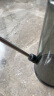 一洲 不锈钢长嘴浇水壶家用洒水壶园林盆栽大容量 1.5L灰色洒水壶 实拍图