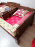 景典 紅木家具 非洲雞翅木（學(xué)名：非洲崖豆木）羅漢床實(shí)木沙發(fā)組合榻躺床中式沙發(fā)兩用 曬單實(shí)拍圖