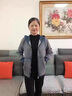 羅蒙（ROMON）媽媽裝外套中年婦女套裝中老年女裝春秋裝2024新款針織開衫女上衣 藍(lán)色【外套】 M （建議85-105斤） 曬單實(shí)拍圖