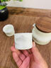 陶福氣凌山陶瓷悶泡壺茶具整套家用高檔干泡茶盤壺承山水功夫茶杯茶壺 凌山米黃悶泡壺 曬單實拍圖