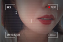 榛橙星月耳釘女S999足銀不對稱時尚百搭韓版小巧鋯石足銀養(yǎng)耳洞耳飾 足銀不對稱鋯石星月耳釘 曬單實拍圖