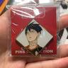 SHONEN JUMP SHOP官方 排球少年 動漫周邊日向影山第1彈  金屬胸針徽章 影山飛雄 曬單實拍圖