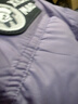 熊貓泡泡羽絨服男女款秋冬保暖防潑水抗寒加厚鴨絨面包服A33CR07144X 拂袖紫，男女同款，女拍小一碼 S 曬單實(shí)拍圖
