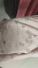 AB女士睡裙春夏款純棉短袖家居服夏季寬松大碼中長(cháng)款連衣裙媽媽睡衣 粉色風(fēng)鈴 XL 曬單實(shí)拍圖