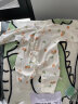 贝瑞加（Babyprints）婴儿连体衣纯棉初生宝宝衣服长袖四季哈衣新生儿爬服 橙子小熊52 实拍图