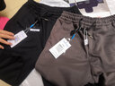 真維斯（Jeanswest）2026休閑褲男春秋季新款寬松束腳哈倫褲潮流百搭舒適運動(dòng)衛長(cháng)褲子 668深灰 L 曬單實(shí)拍圖