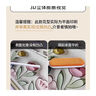 星晚3d硅藻泥吸水軟墊衛(wèi)生間防滑腳墊廁所進(jìn)門口墊子浴室速干地墊入戶 3D立體-happy小花-橢圓 50x80cm（吸水速干） 曬單實(shí)拍圖