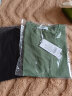 艾路丝婷夏装短袖T恤女上衣韩版修身圆领纯色棉体恤TX3361 墨绿色 165/88A/L 实拍图