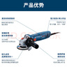 博世（Bosch）GWS800角磨機多功能切割機家用手砂輪手磨機拋光打磨機磨光機 GWS800膠盒【2切2磨+5碳刷】 曬單實拍圖