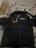 迪桑特 SKI STYLE 男士 瑞士國(guó)家隊(duì)合作連帽 羽絨服 外套夾克 BK-BLACK XL (180/100A) 曬單實(shí)拍圖