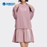 阿迪達斯 （adidas）圓領(lǐng)長(cháng)袖連衣裙 HM9884 A/S碼 曬單實(shí)拍圖