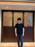 賓宇兄弟【四件裝】純棉短袖t恤男裝衣服夏季圓領(lǐng)休閑半截袖寬松純色打底 1.白色+鐵灰+卡其+黑色 XL 建議140-155斤 曬單實(shí)拍圖
