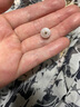 亦朵夏季印花薄款真絲襯衫女士寬松襯衣外套防曬衣桑蠶絲上衣外搭開衫 淺云 XXL 曬單實拍圖