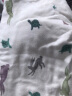 nest designs婴儿睡袋儿童春秋四层纱布长袖宝宝分腿防踢被四季通用 龟兔赛跑（建议室温24-26℃） 90码（建议身高85-95cm） 实拍图
