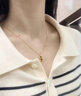 中國黃金（CHINA GOLD）黃金項鏈足金小金條項鏈暴富小金磚套鏈女款生日禮物女情人節(jié)禮物 足金吊墜（約1.1g）+S925鏈 曬單實拍圖