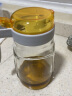 紫丁香油壶 玻璃防漏控油调料瓶食品级酱油醋瓶带清洁刷650ML*3套装 实拍图