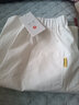 伴1號（BANYIHAO）男童褲子夏季薄款短褲夏天休閑兒童中褲男孩純色夏裝中大童裝 白色 150 曬單實(shí)拍圖