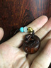 小葉紫檀雕刻錢袋掛件古風(fēng)純手工手把件袋袋數(shù)錢雕刻擺件手機(jī)掛件 曬單實(shí)拍圖