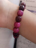 靈月閣紫葡萄白玉菩提子手串手鏈男女士文玩菩提根佛珠把件女神節禮物 奇異紫葡萄 10mm 曬單實(shí)拍圖