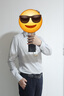 FULL MONTY【莫代爾免燙】男士商務(wù)襯衫彈力長(cháng)袖襯衫西服襯衣 淺灰色2943 40 曬單實(shí)拍圖