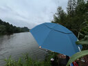 TANXIANZHE戶(hù)外釣魚(yú)傘防暴雨大釣傘多向加厚雨傘防風(fēng)戶(hù)外遮陽(yáng)傘防雨垂釣傘 1.8米 直徑釣傘-翡翠綠-常規款 曬單實(shí)拍圖