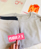 蕉內(nèi)熱皮702++男女士保暖內(nèi)衣套裝含羊毛秋衣秋褲加絨7A抗菌發(fā)熱 [男士]羊麻灰 XXL 曬單實拍圖