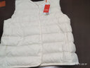 雅鹿新款兒童羽絨馬甲男童女童寶寶羽絨背心小學(xué)生輕薄羽絨服內膽內穿 白色 160 曬單實(shí)拍圖