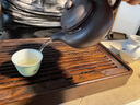 奈維斯?。∟AVSTIN）宜興紫砂壺純手工茶壺泡茶高工原礦底槽清壽桃潘壺老人生日禮物 壽桃潘壺 470cc 曬單實(shí)拍圖