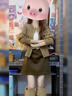 唐菓蜜小香風(fēng)連衣裙女2025秋冬新款女裝學(xué)生時尚減齡千金風(fēng)小個子套裝裙 咖色毛衣+襯衫+短裙 M 曬單實拍圖
