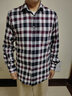 意賓秋季新男裝全棉法蘭絨磨毛格子長(cháng)袖襯衫時(shí)尚休閑純棉青中年襯衣男 T0C0106 常規 39 （120-130斤左右） 曬單實(shí)拍圖
