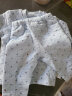 童泰婴儿衣服新生儿宝宝加厚保暖内衣套装秋冬装 蓝色丨A款 73码(6-12个月) 实拍图