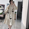 千年馬純棉睡裙女春秋季長袖中長款少女學(xué)生梭織棉女式睡衣全棉可外穿 【柔軟型】柔杏色33646 L 碼(165) 建議體重105-125斤 曬單實拍圖