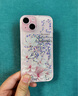 圣圖朗 鉆石流沙木棉花適用iPhone15proMax蘋果14plus手機殼輕奢花朵11全包鏡頭13透明女款12防摔保護套 鉆石流沙透明殼-【粉色木棉花】（不帶鏡頭膜） iPhone 15 曬單實拍圖