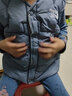 G.DUCKKIDS2023新款兒童棉馬甲秋冬男女童寶寶棉坎肩中大童加絨背心 蔚藍(lán)色 130 曬單實(shí)拍圖